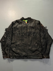 Leather jacket(M/L)