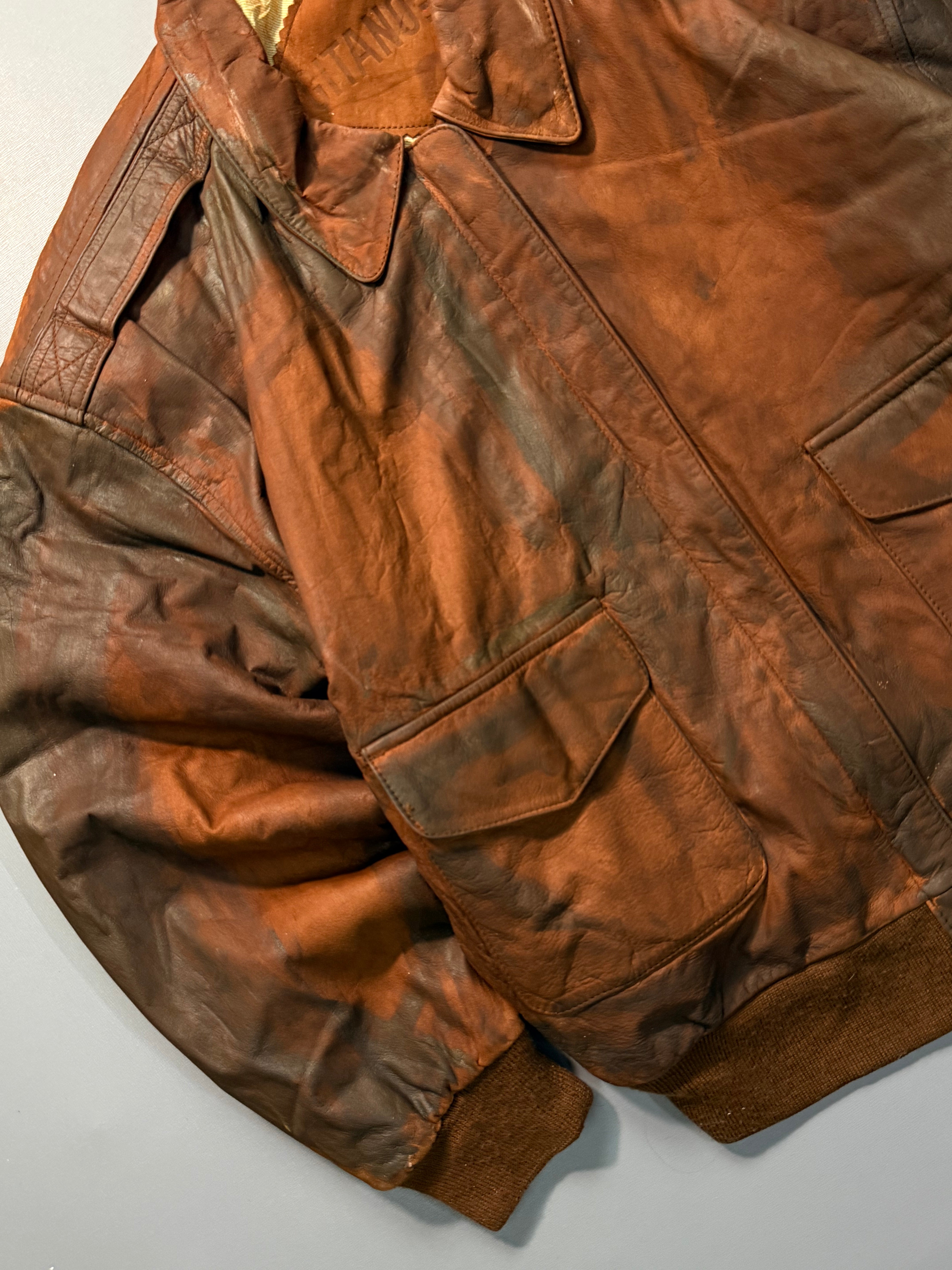 Leather jacket(S/M)