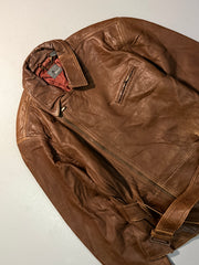 Biker leather jacket(XS/S)