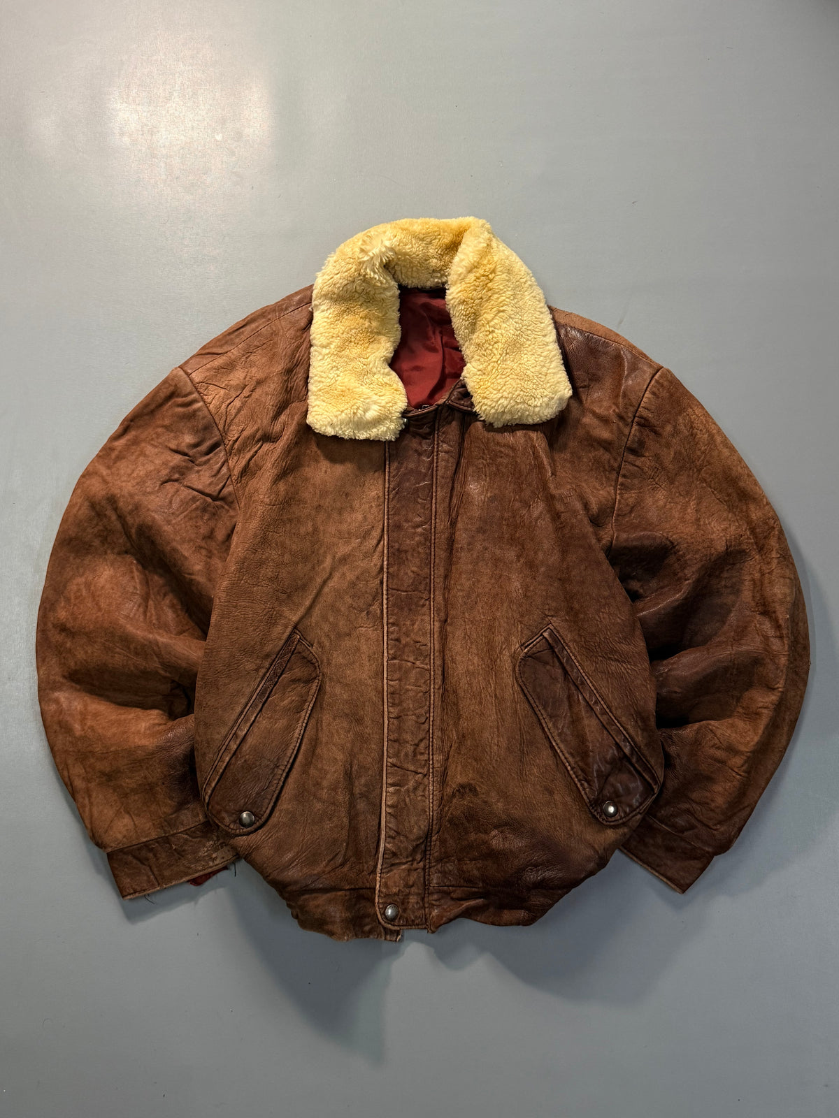 Leather jacket(M/L)