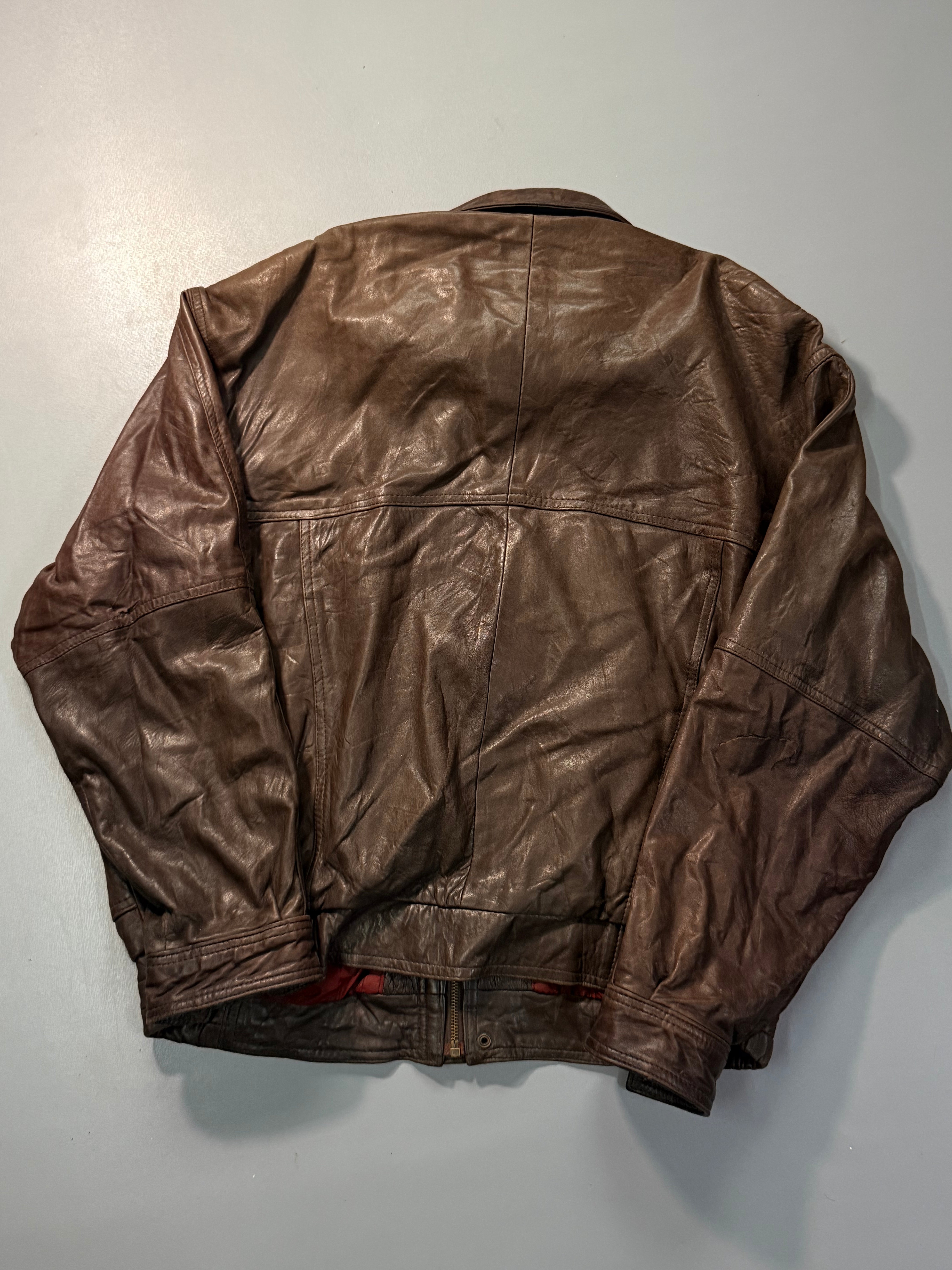 Leather jacket(L/XL)