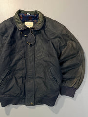 Bomber leather jacket(L/XL)