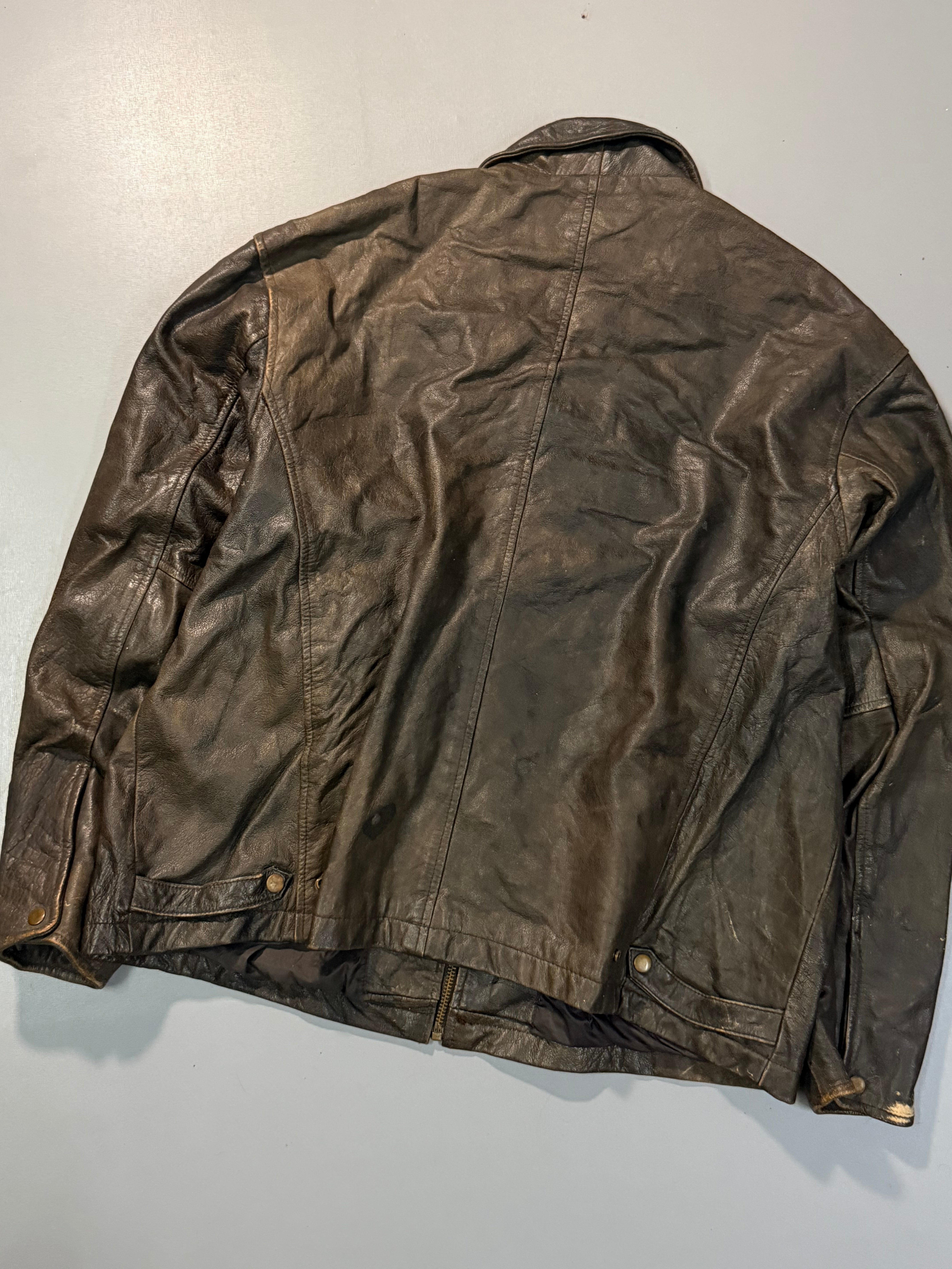 Leather jacket(L/XL)