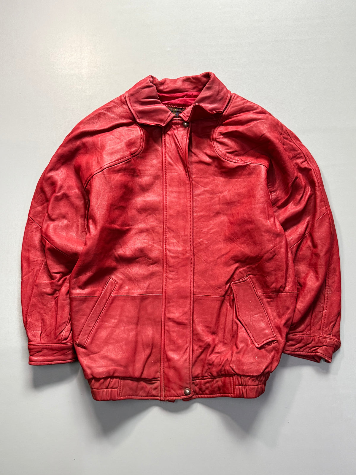 Leather jacket(L)