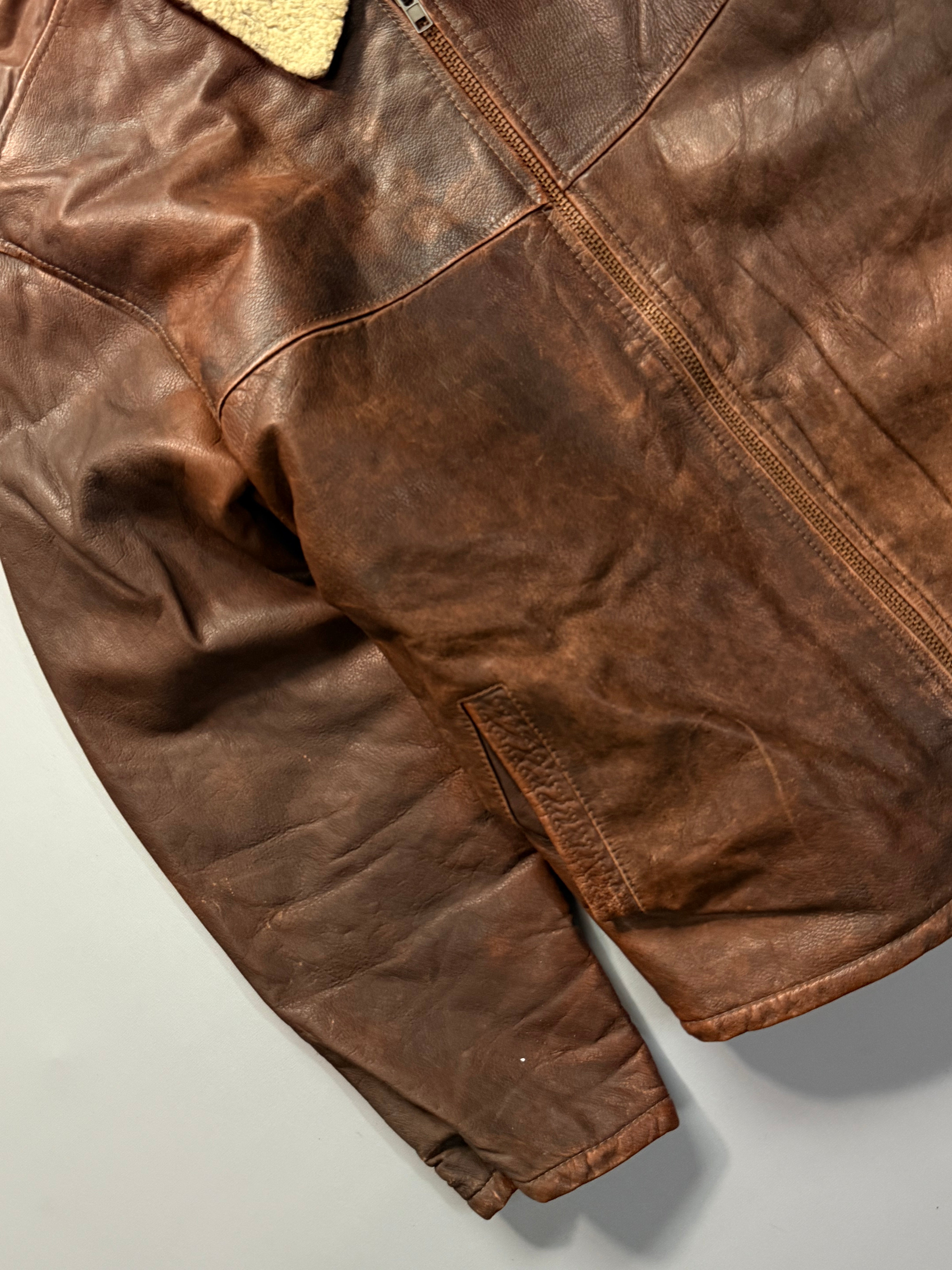 Leather jacket(M/L/XL)
