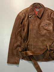 Biker leather jacket(XS/S)