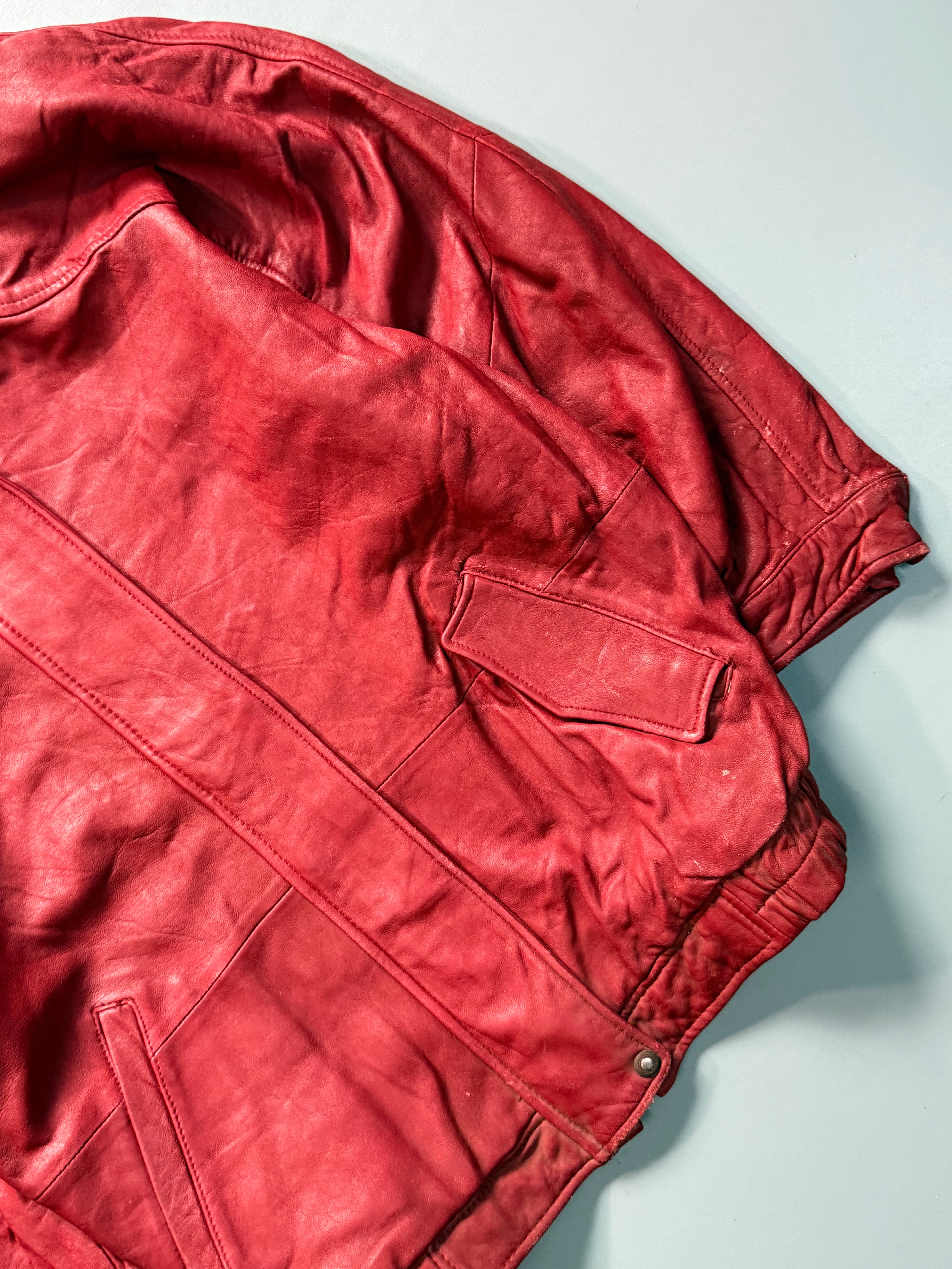 Leather jacket(L)