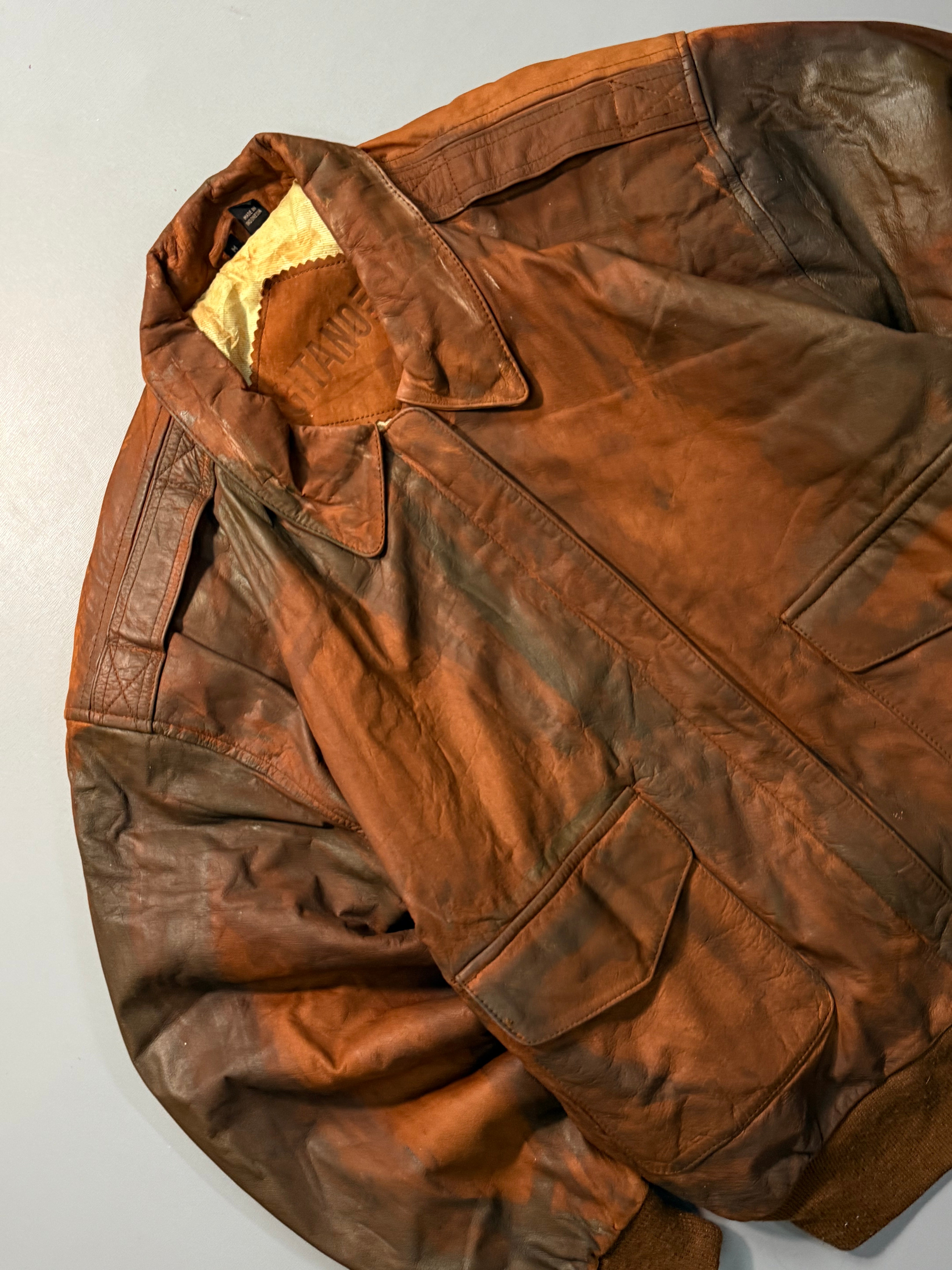 Leather jacket(S/M)