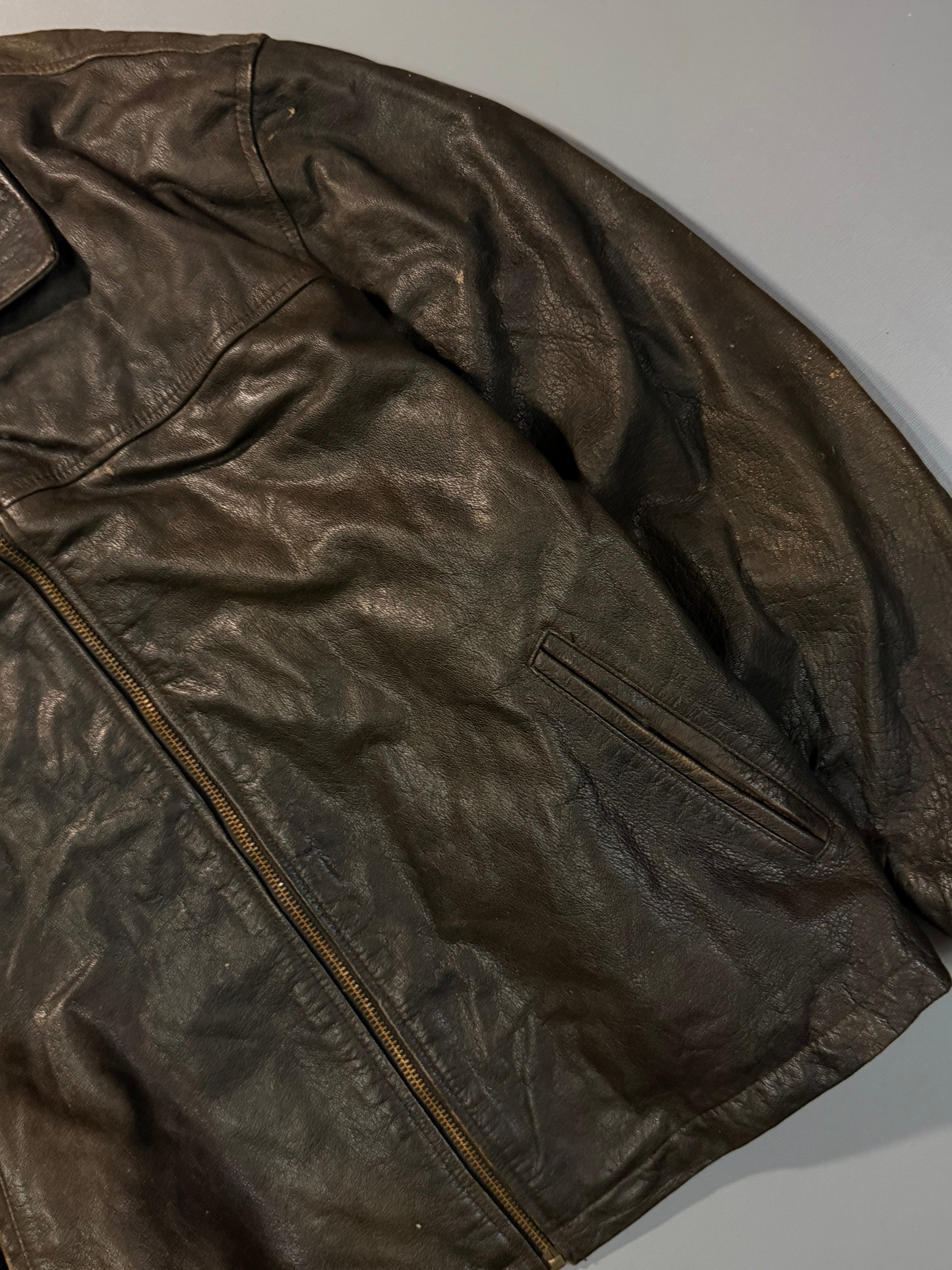 Leather jacket(L/XL)