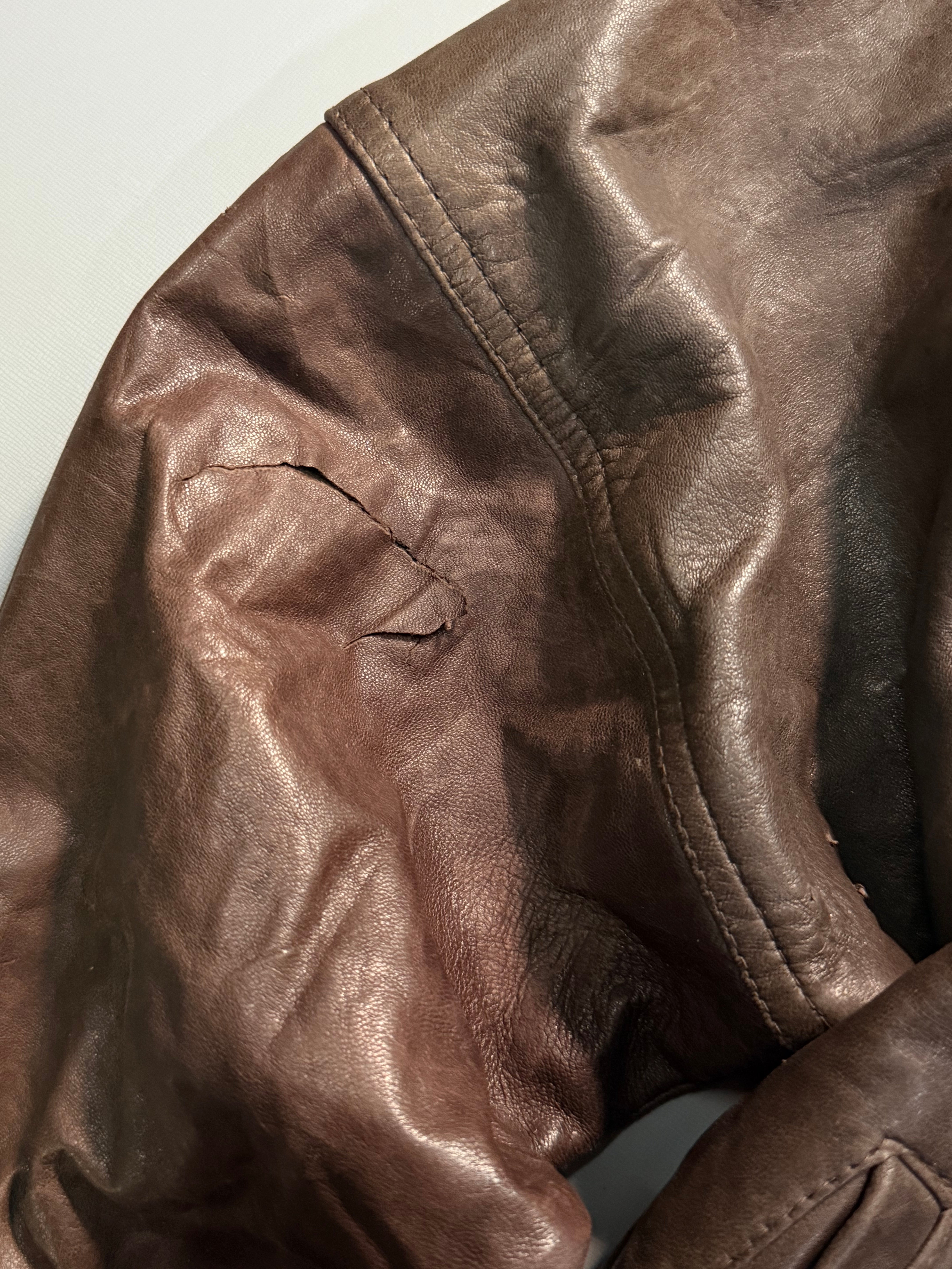 Leather jacket(L/XL)