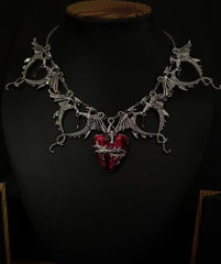 Sacred heart necklace