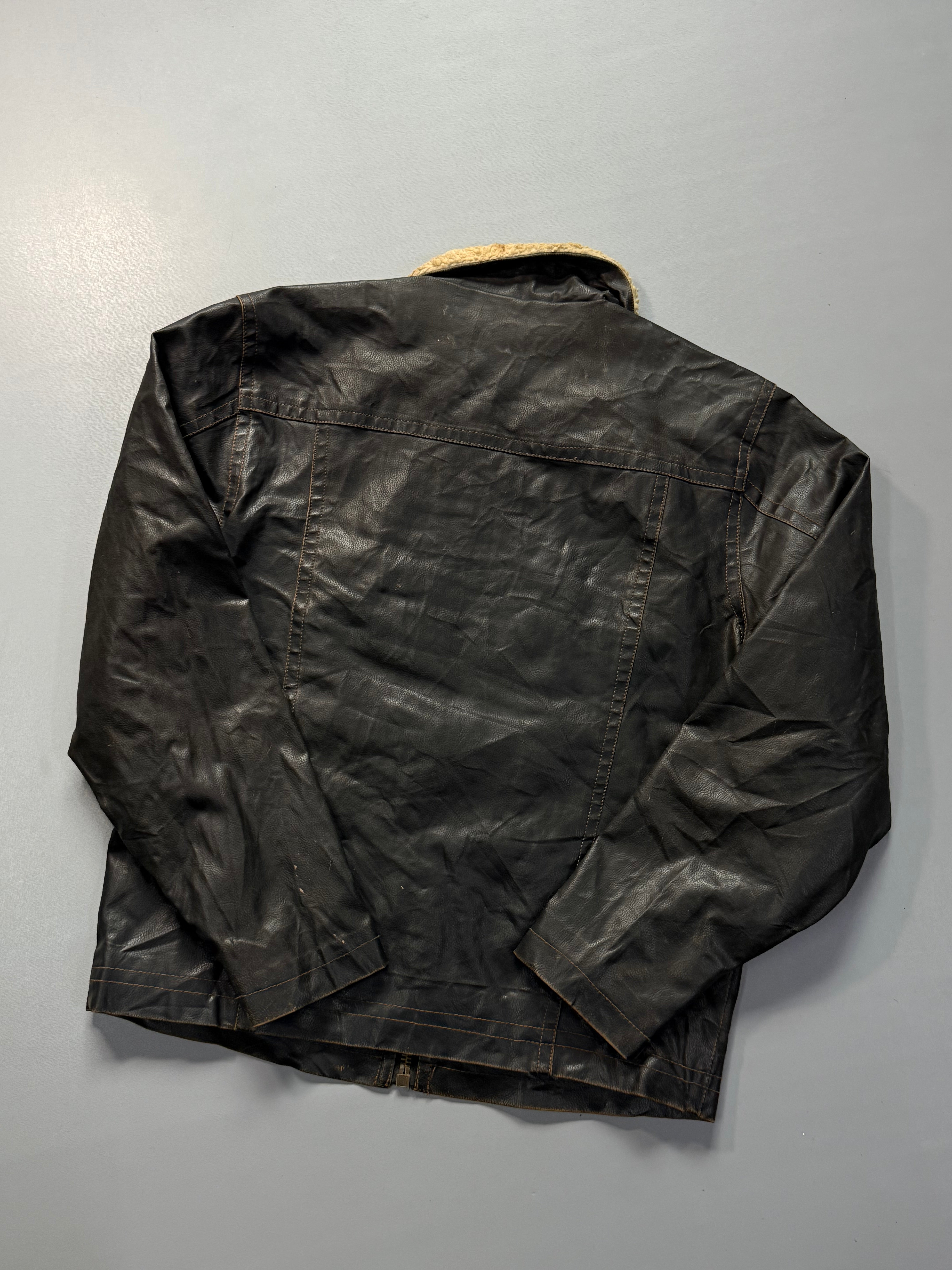 Leather jacket(L/XL)