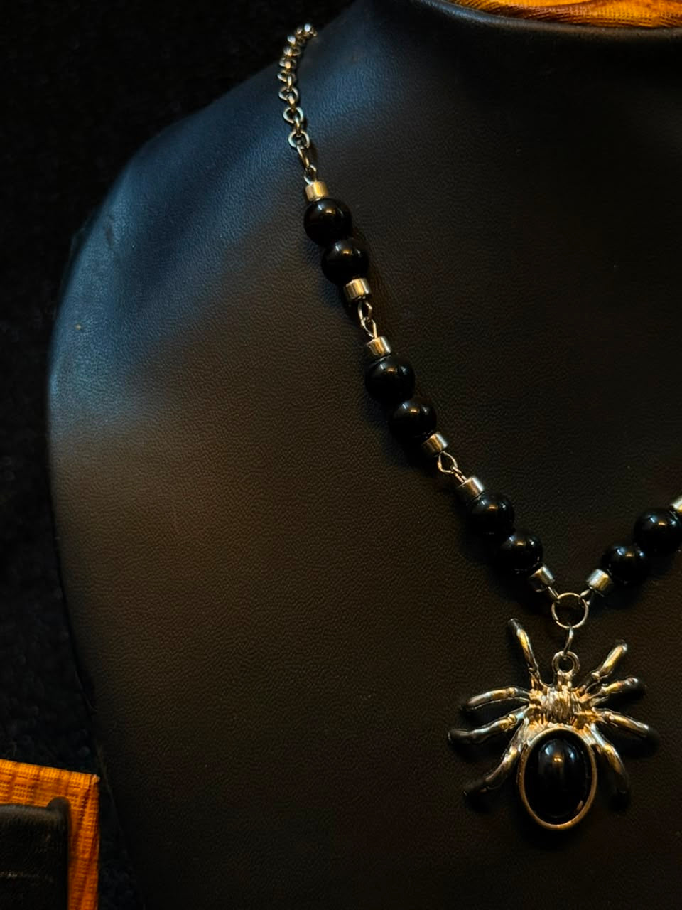 Spider necklace