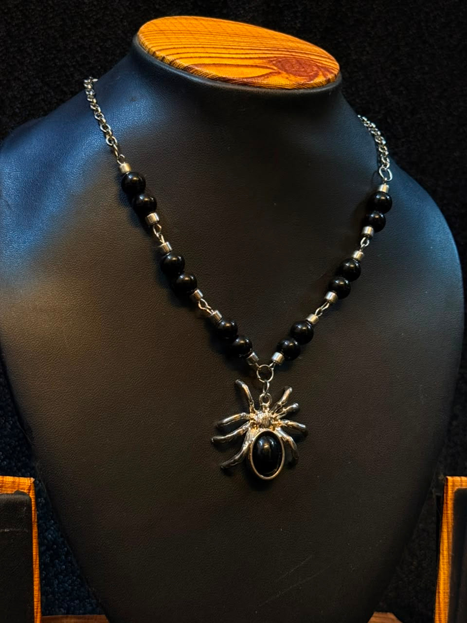 Spider necklace