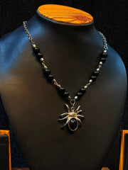 Spider necklace
