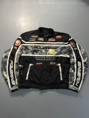 Biker Leather jacket(L/XL)