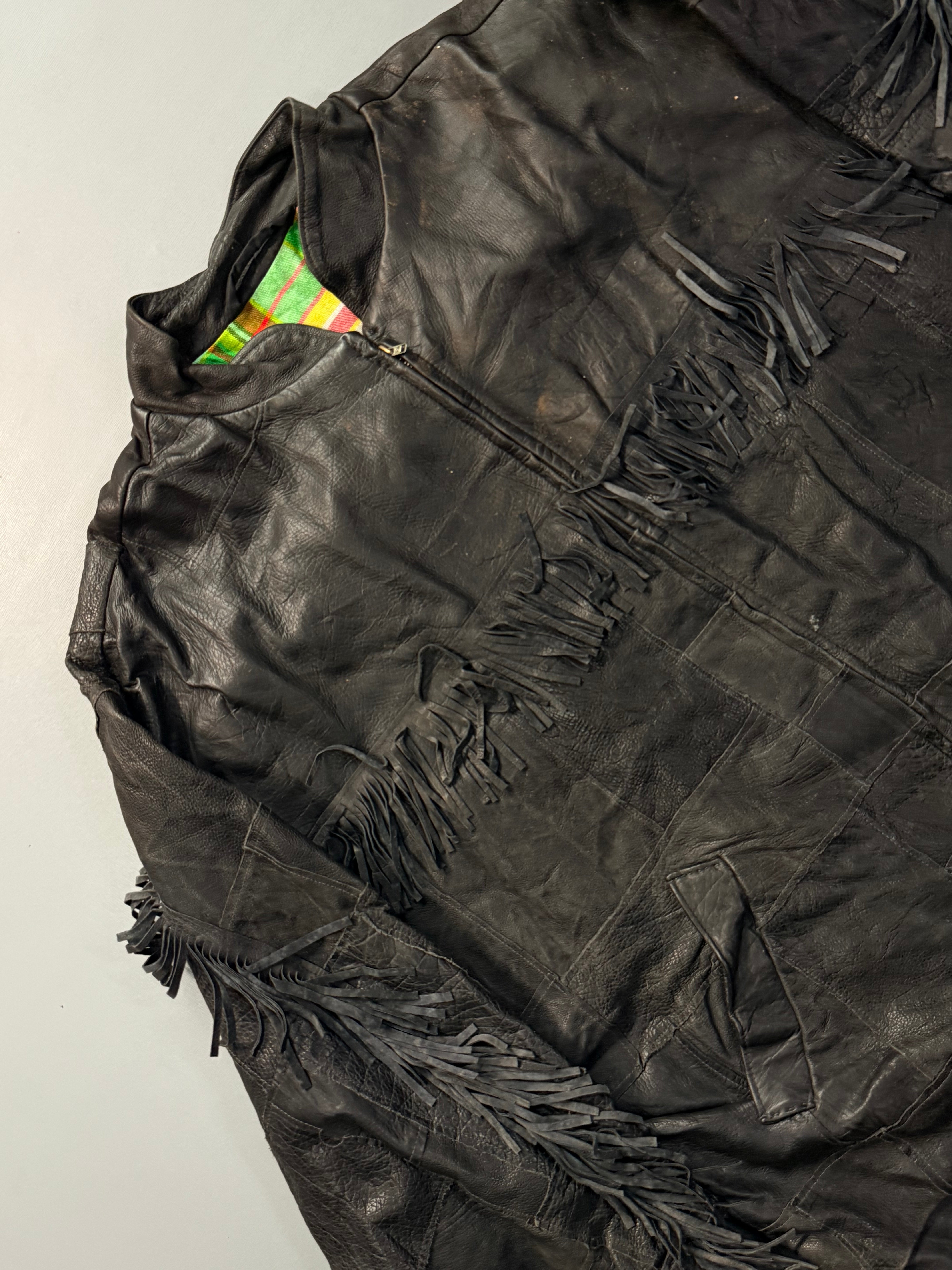 Leather jacket(M/L)