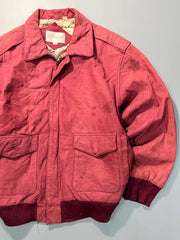 Bomber leather jacket (M/L)