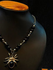Spider necklace
