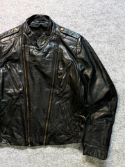 Biker leather jacket(M/L)