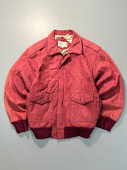 Bomber leather jacket (M/L)