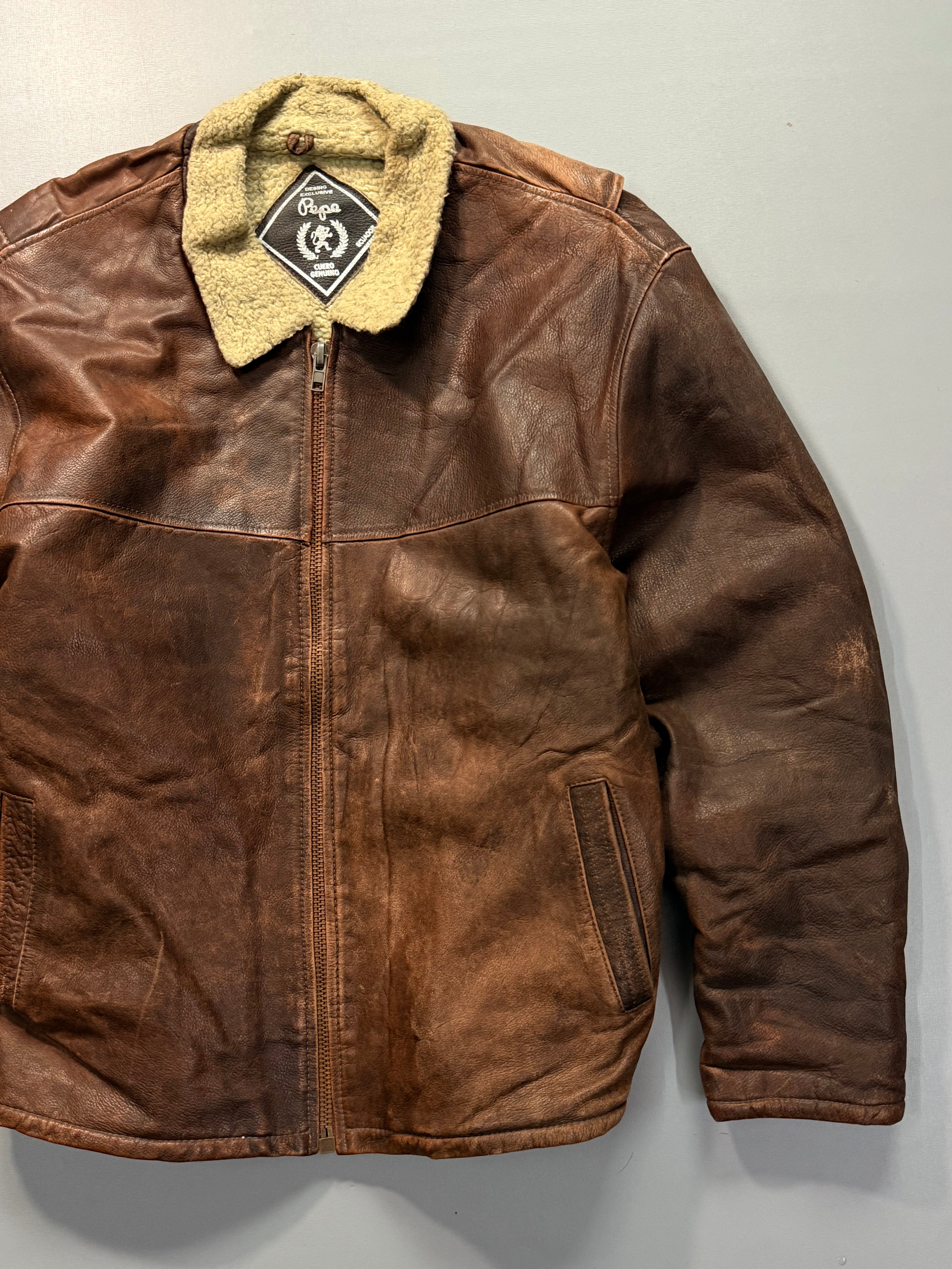 Leather jacket(M/L/XL)