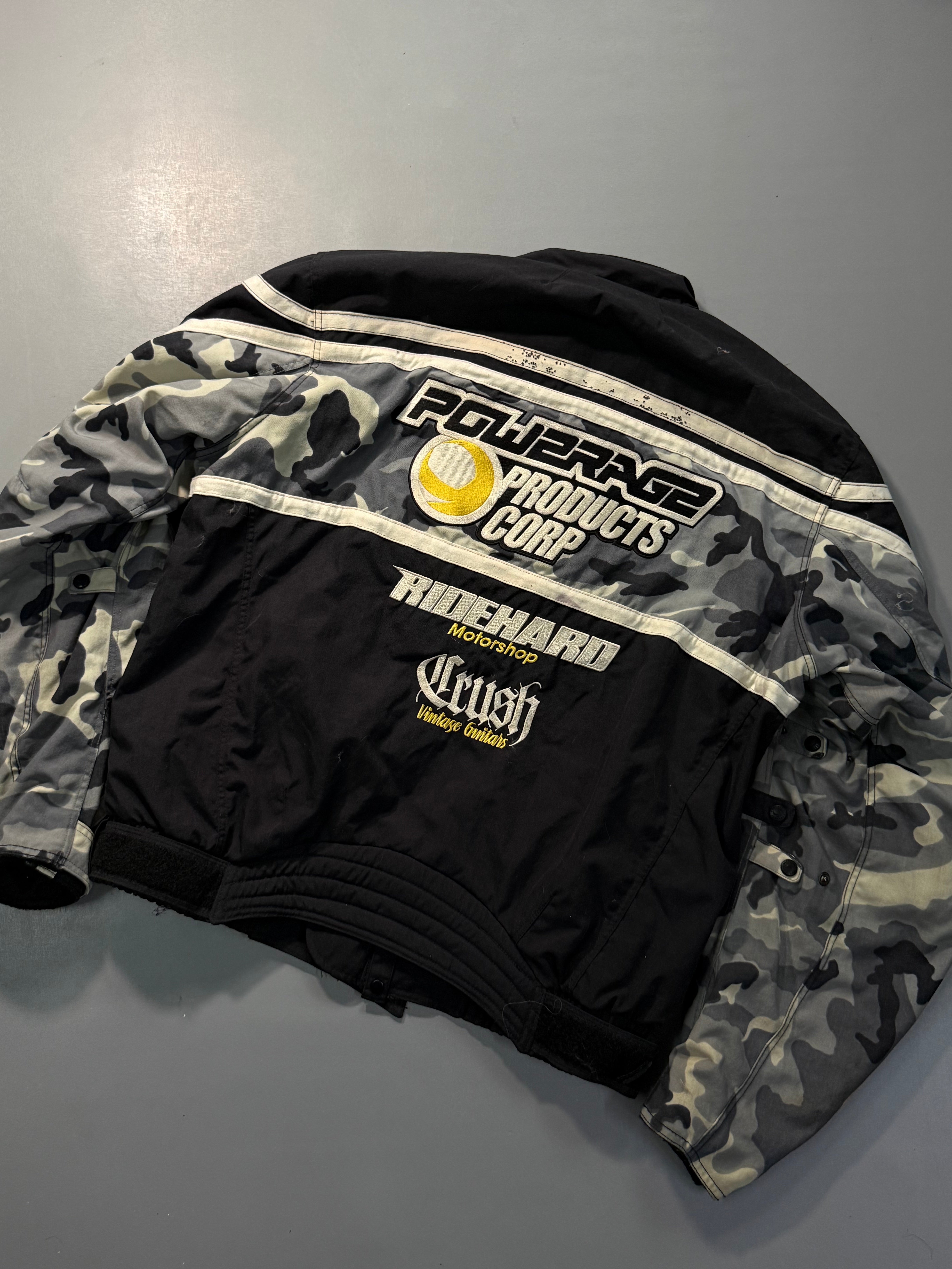 Biker Leather jacket(L/XL)