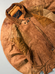 Bomber leather jacket(S/M)