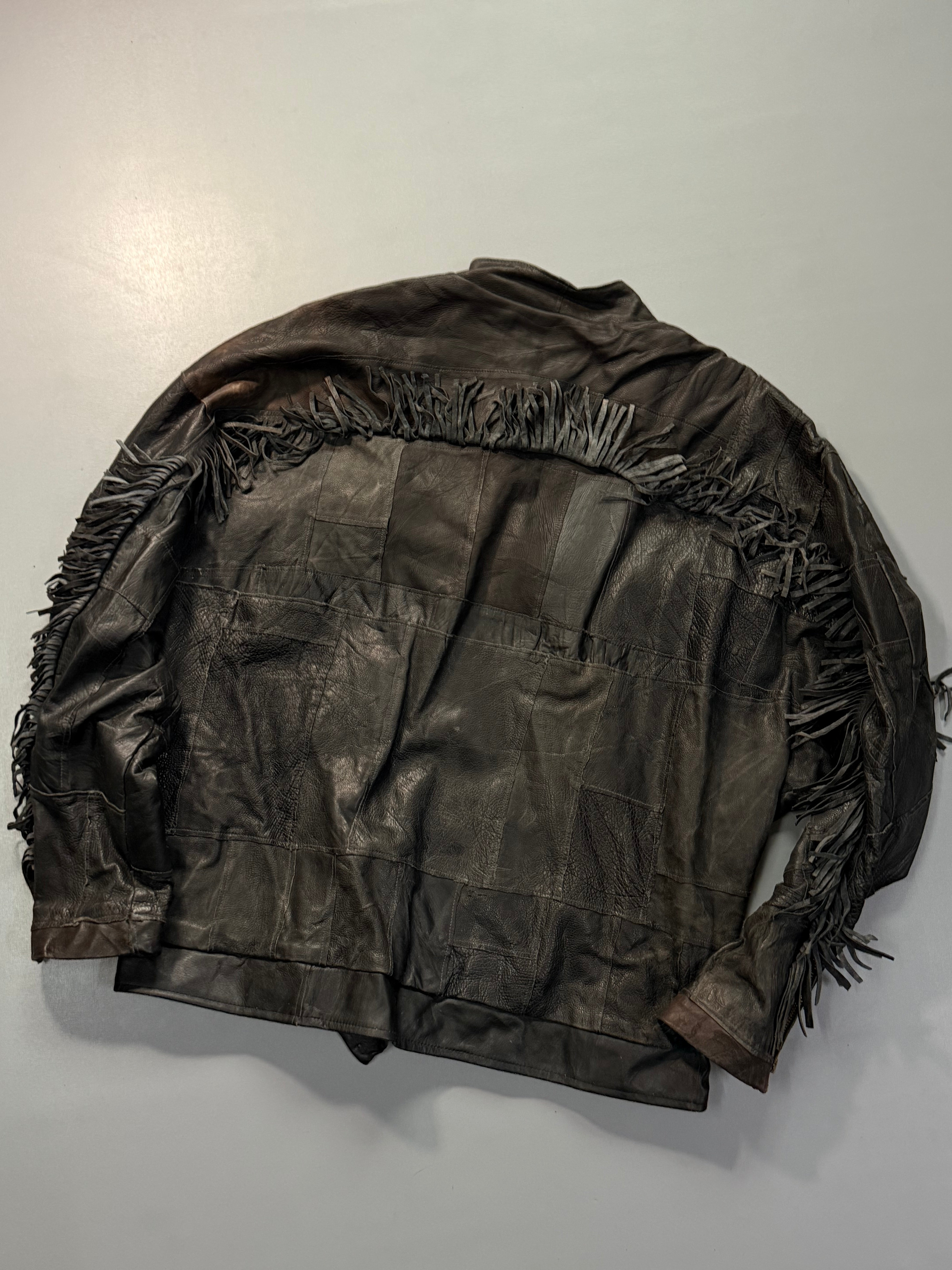 Leather jacket(M/L)