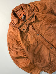 Bomber leather jacket(S/M)